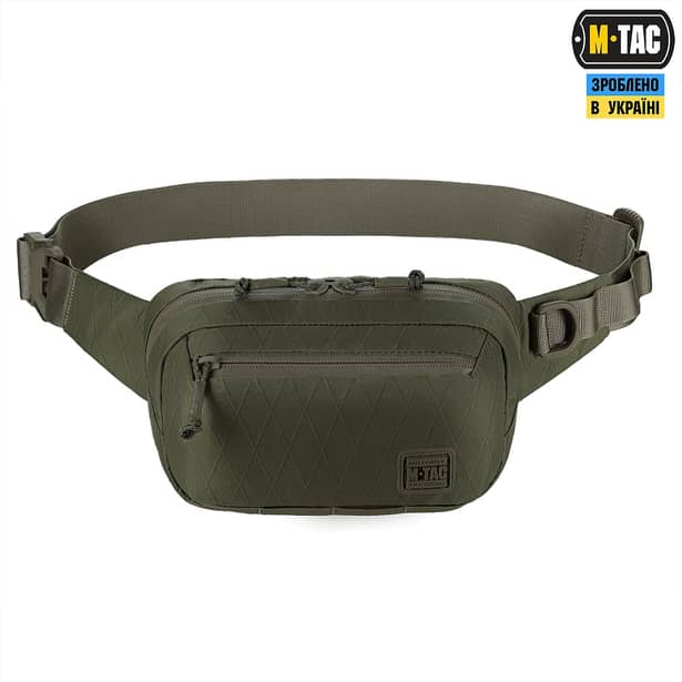 4 - Поясная сумка M-Tac City Waist Bag X-Pac Elite. Олива