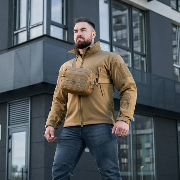 15 - Плечова однолямкова сумка M-TAC EDC Bag X-Pac Elite. Койот