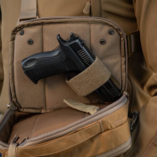 6 - Плечова однолямкова сумка M-TAC EDC Bag X-Pac Elite. Койот