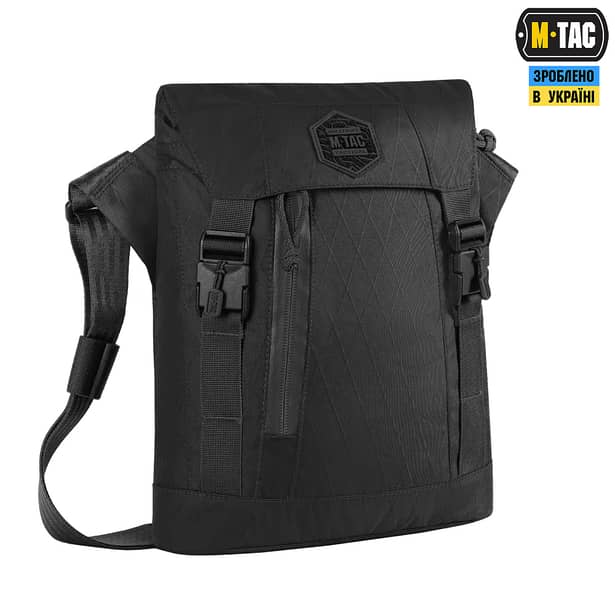 3 - Плечевая однолямковая сумка M-TAC Magnet Bag X-Pac Elite Черная