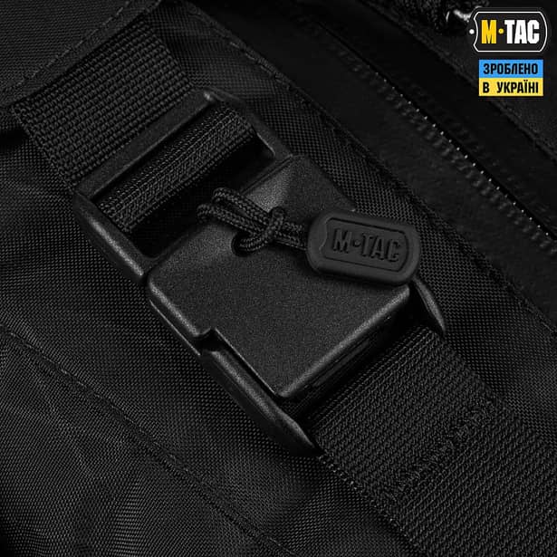 4 - Плечевая однолямковая сумка M-TAC Magnet Bag X-Pac Elite Черная