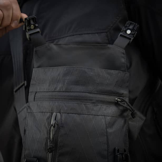 10 - Плечевая однолямковая сумка M-TAC Magnet Bag X-Pac Elite Черная