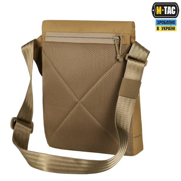 2 - Плечевая однолямковая сумка M-TAC Magnet Bag X-Pac Elite. Койот