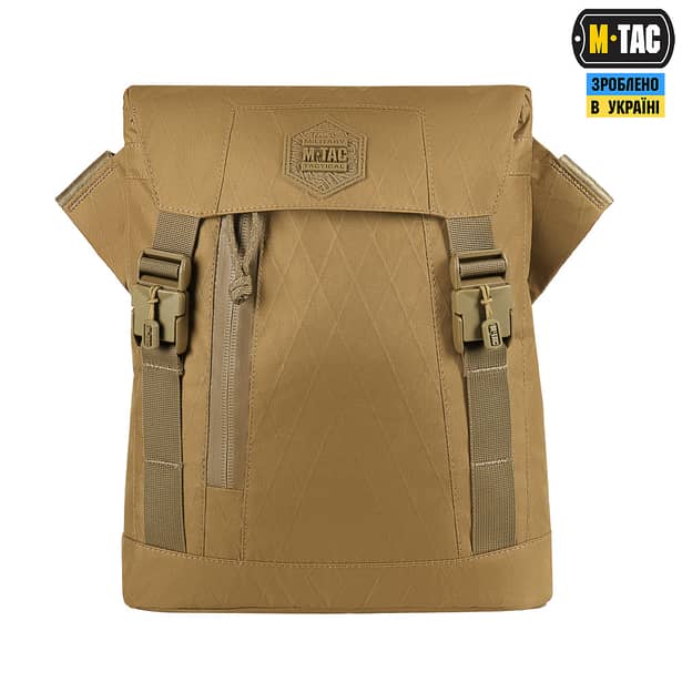 4 - Плечевая однолямковая сумка M-TAC Magnet Bag X-Pac Elite. Койот
