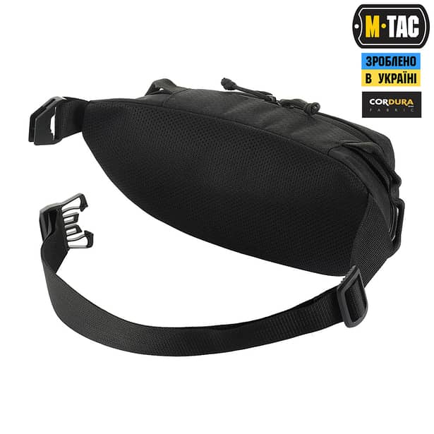 2 - Поясная сумка M-TAC Waist Bag Hex. Черная