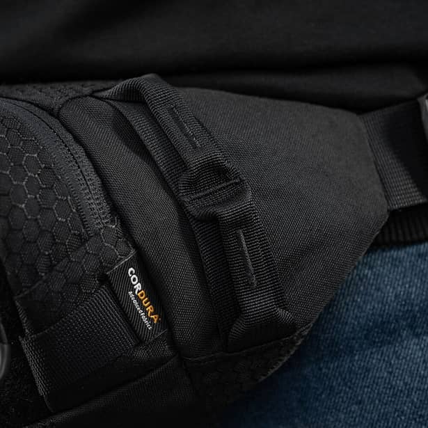 6 - Поясная сумка M-TAC Waist Bag Hex. Черная