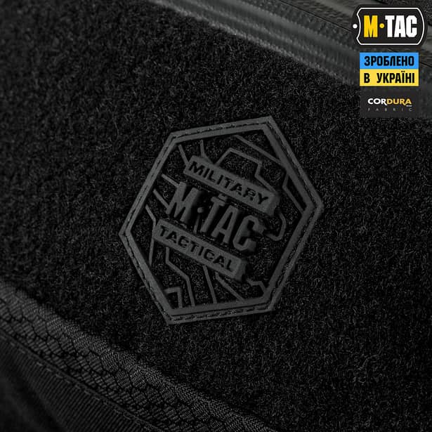11 - Поясная сумка M-TAC Waist Bag Hex. Черная