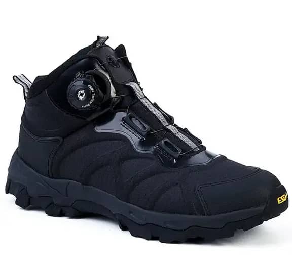 1 - Тактичні черевики Esdy на автозав'язці Чорні