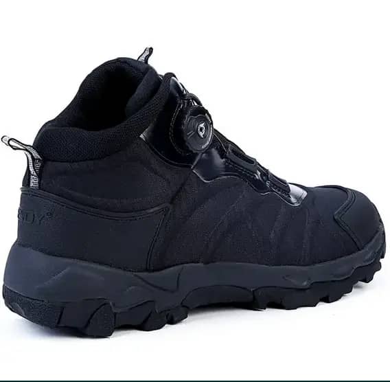 2 - Тактичні черевики Esdy на автозав'язці Чорні