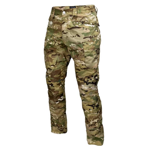 1 - Тактические боевые демисезонные брюки. Цвет Мультикам