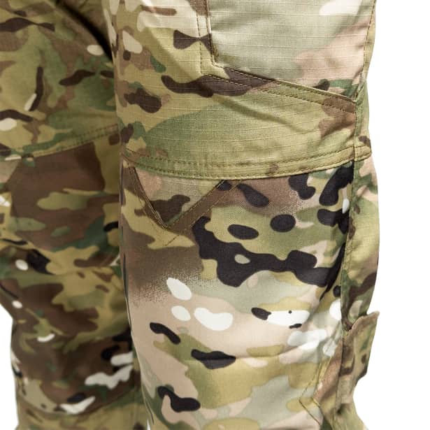 6 - Тактические боевые демисезонные брюки. Цвет Мультикам