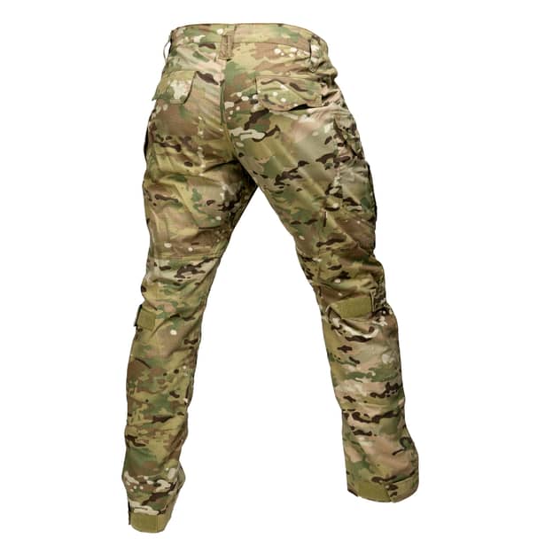 7 - Тактические боевые демисезонные брюки. Цвет Мультикам