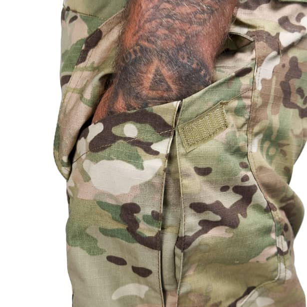 8 - Тактические боевые демисезонные брюки. Цвет Мультикам