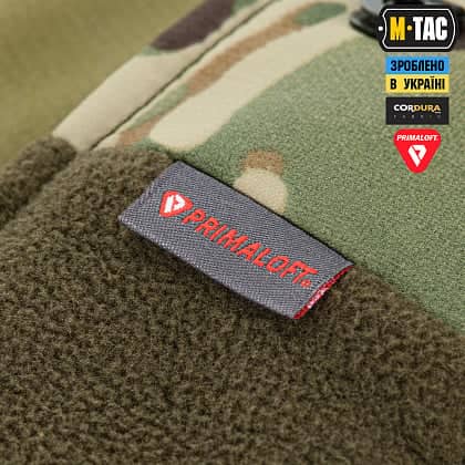 5 - Тактические брюки зимние M-Tac Alpha Pro Primaloft. Цвет Мультикам