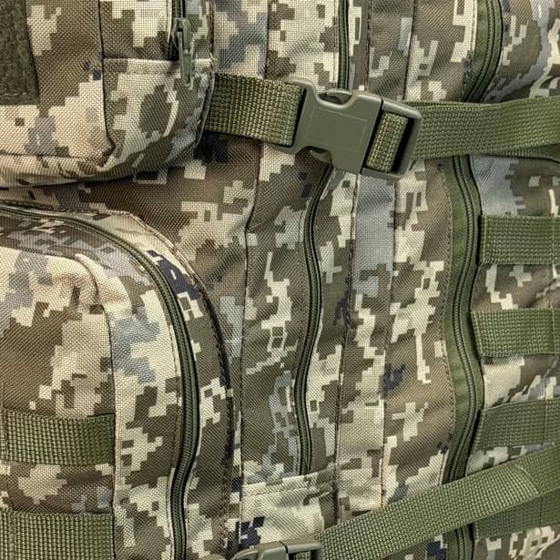 7 - Тактический рюкзак на 80 л. Пиксель