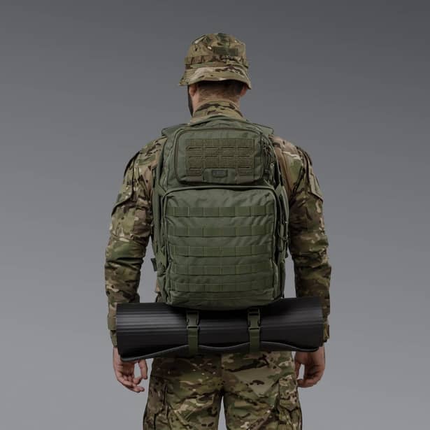 6 - Тактичний рюкзак Scout на 40л. Cordura 1000D. Олива