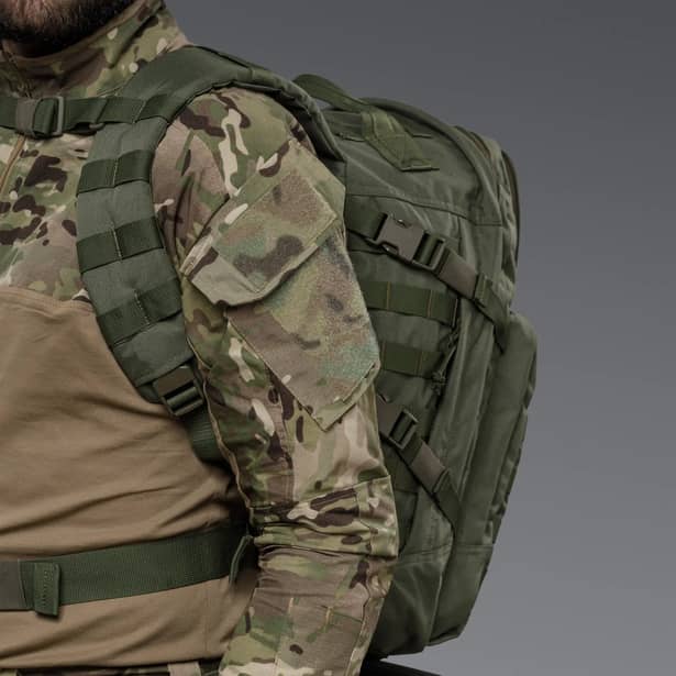 7 - Тактичний рюкзак Scout на 40л. Cordura 1000D. Олива