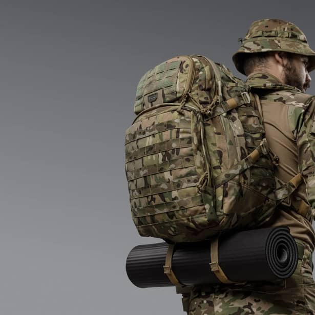 5 - Тактический рюкзак Scout на 40л. Cordura 1000D. Мультикам