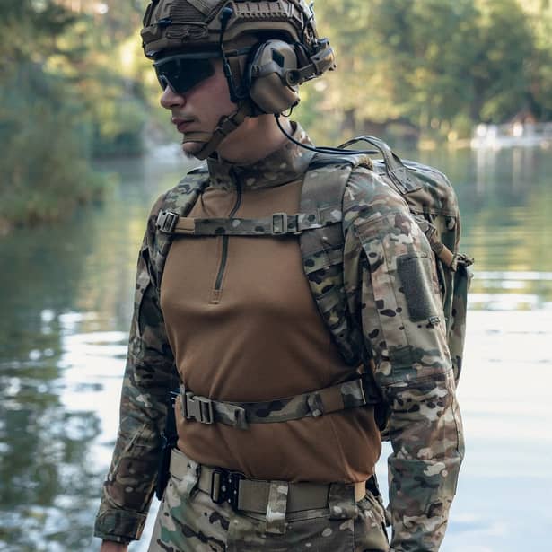 6 - Тактический рюкзак Scout на 40л. Cordura 1000D. Мультикам