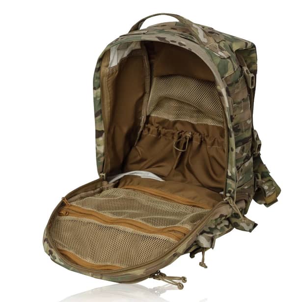 11 - Тактический рюкзак Scout на 40л. Cordura 1000D. Мультикам