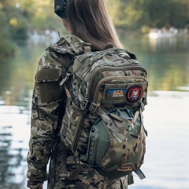 5 - Тактичний рюкзак RAGNAR на 20л. Cordura 500D. Мультикам