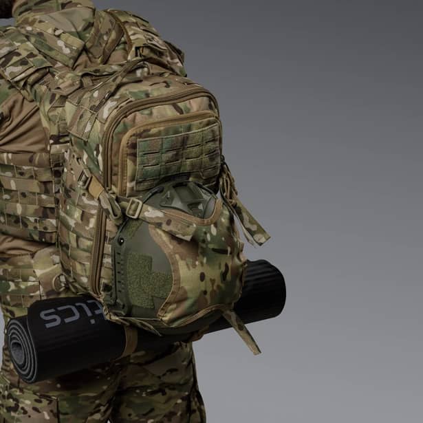 13 - Тактичний рюкзак RAGNAR на 20л. Cordura 500D. Мультикам