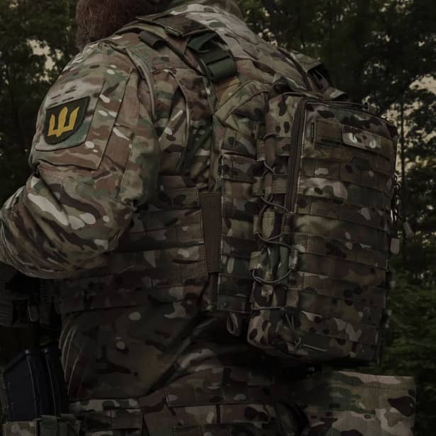 6 - Тактичний рюкзак на 10л. Cordura 1000D. Мультикам