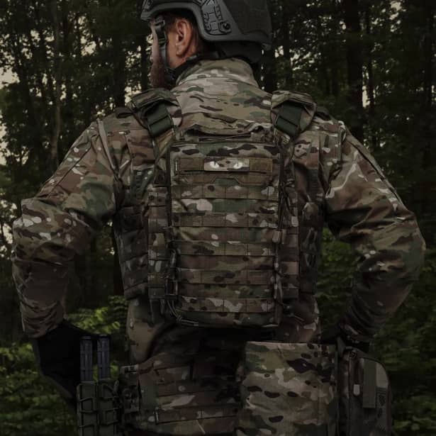 7 - Тактичний рюкзак на 10л. Cordura 1000D. Мультикам