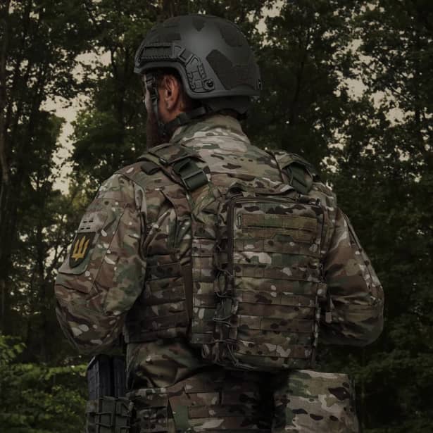 9 - Тактичний рюкзак на 10л. Cordura 1000D. Мультикам