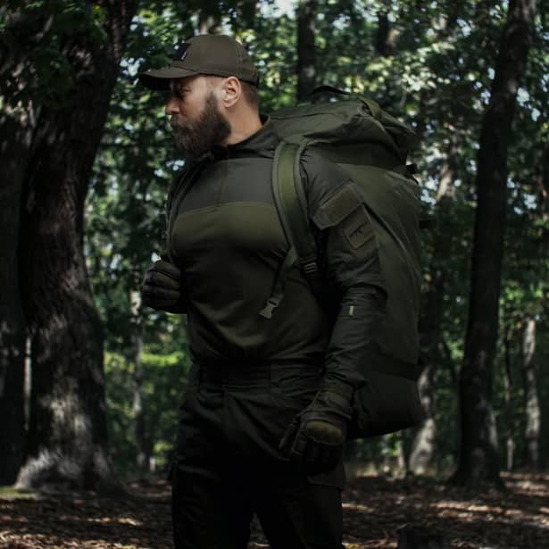 6 - Тактична сумка-баул на 100л. Cordura 500D. Олива
