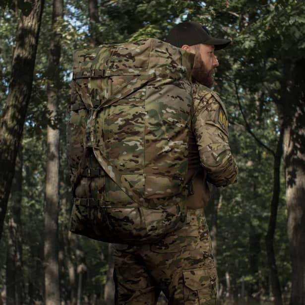 5 - Тактична сумка-баул на 100л. Cordura 500D. Мультикам