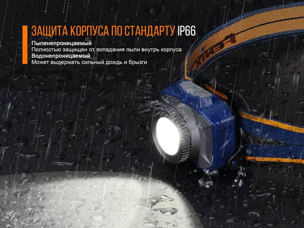 7 - Ліхтар налобний Fenix HL40R Cree XP-LHIV2 LED синій
