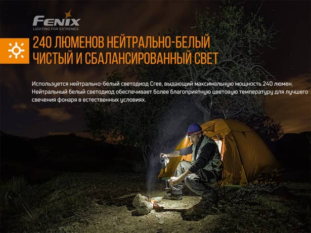 10 - Ліхтар налобний Fenix HM23