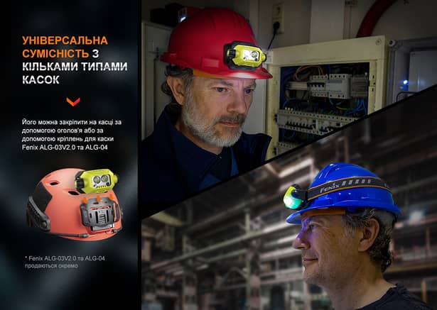 7 - Ліхтар налобний Fenix WH23R з безконтактним датчиком