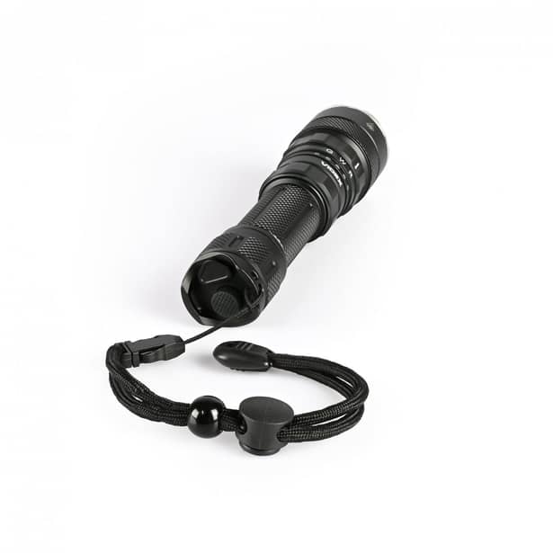 21 - Тактический светодиодный фонарь VIDEX 2000Lm 5000K. Черный матовый