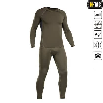 2 - Комплект термобілизни M-Tac ThermoLine. Колір Олива