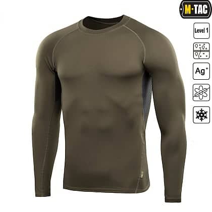4 - Комплект термобілизни M-Tac ThermoLine. Колір Олива