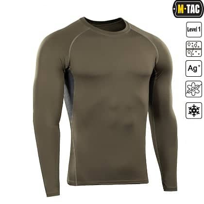 5 - Комплект термобілизни M-Tac ThermoLine. Колір Олива