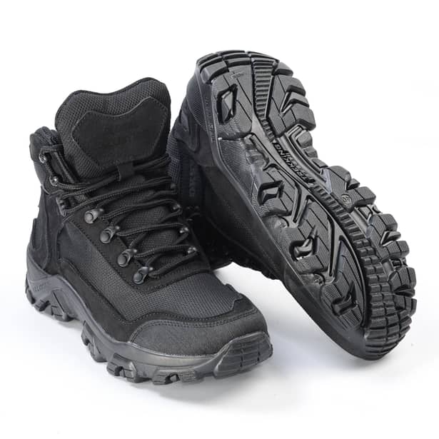 1 - Ботинки тактические всесезонные Global Ballistics Contact S. Черные