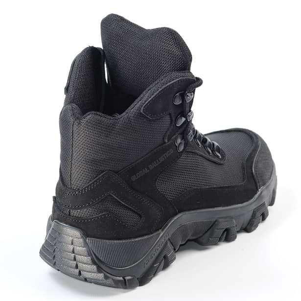 4 - Ботинки тактические всесезонные Global Ballistics Contact S. Черные