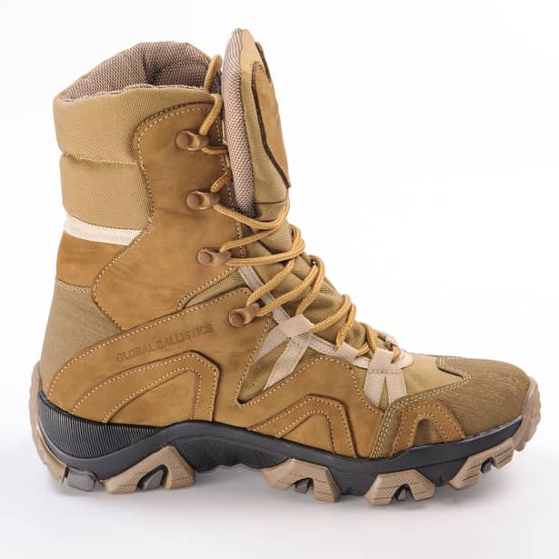 3 - Берцы тактические всесезонные Global Ballistics Contact S. Койот