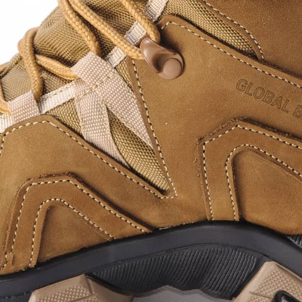 8 - Берцы тактические всесезонные Global Ballistics Contact S. Койот