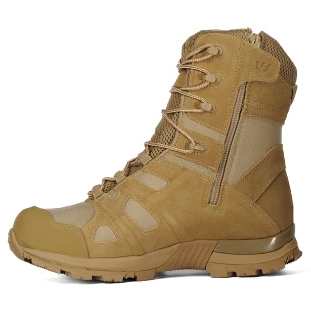 2 - Чоловічі тактичні дихаючі берці Free Air. Койот