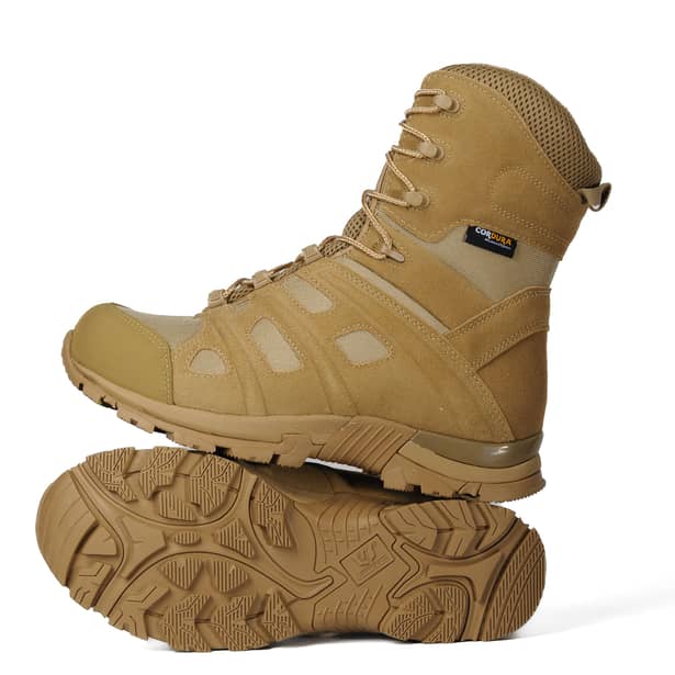 5 - Чоловічі тактичні дихаючі берці Free Air. Койот
