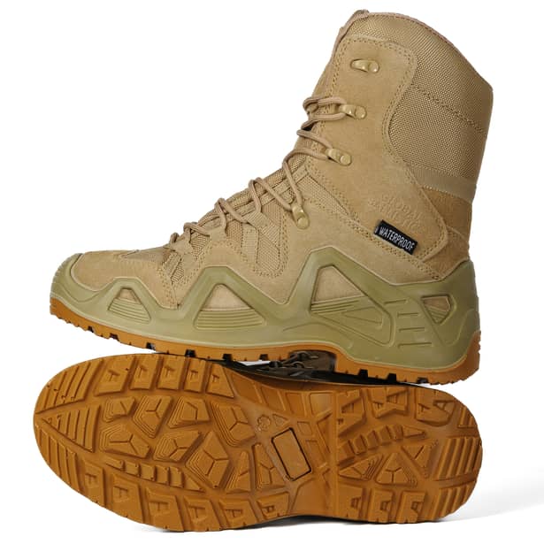 6 - Берці тактичні Global Ballistics WATERPROOF. Койот