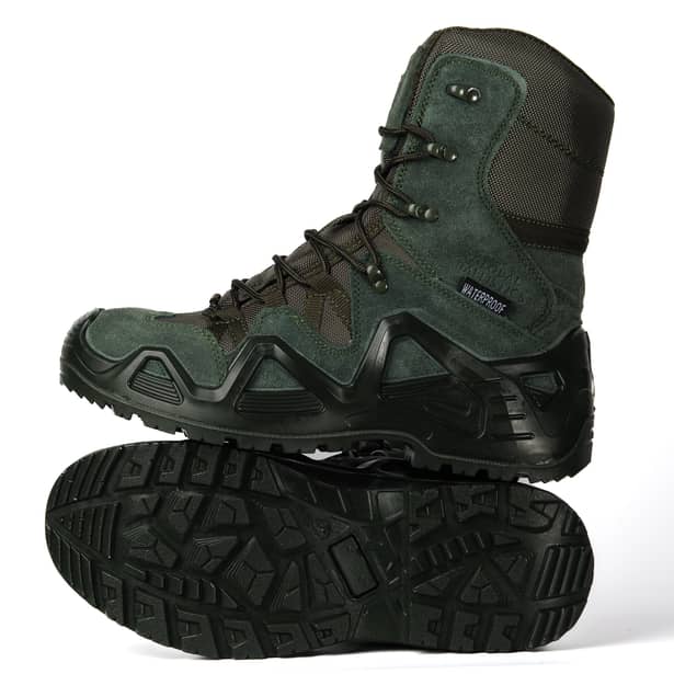 3 - Берці тактичні Global Ballistics WATERPROOF. Олива