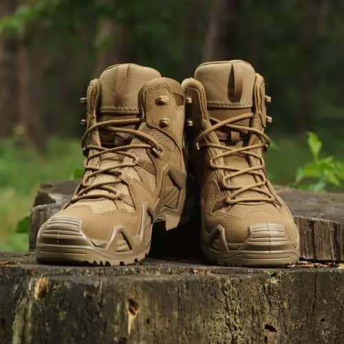 8 - Тактичні черевики Lowa Zephyr MK2 Gore-Tex® MID TF. Койот