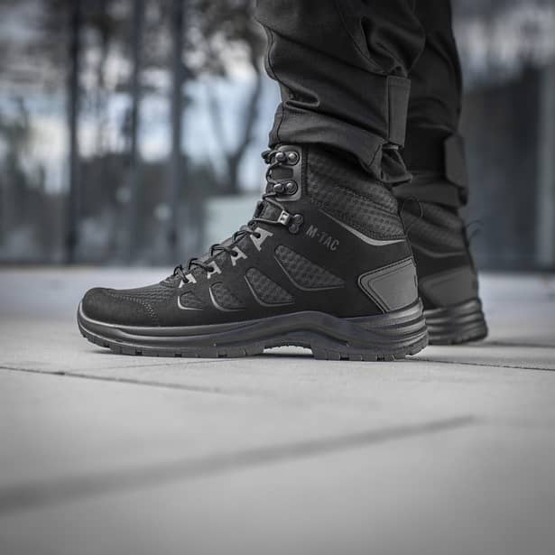 10 - Напівчеревики тактичні літні M-Tac Iva. Чорний