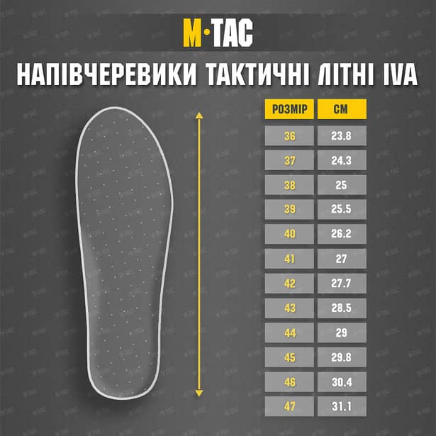 13 - Напівчеревики тактичні літні M-Tac Iva. Чорний