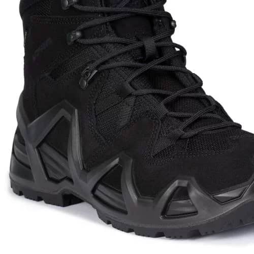 5 - Тактичні черевики Lowa Zephyr MK2 Gore-Tex® MID TF. Чорний
